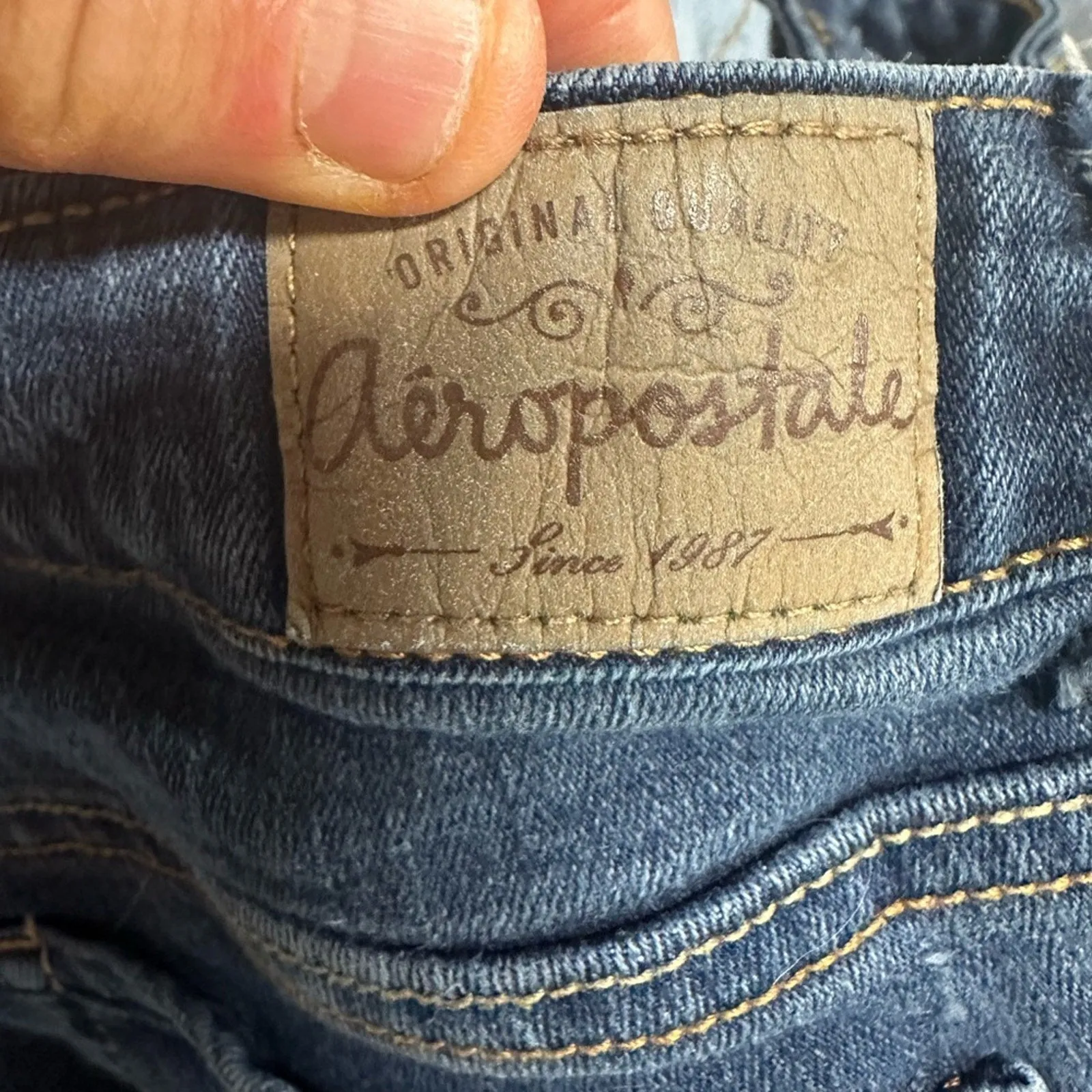 Aeropostale Lola Jeggings Women's Blue Jeans