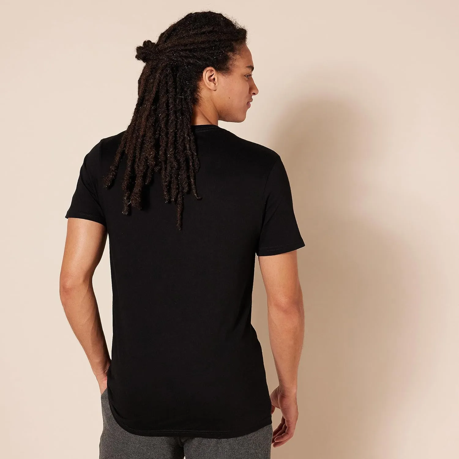 Amazon Essentials Men's Cotton Crew Neck T-Shirts, Versatile Soft Basics, Pack of 6