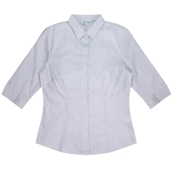 Aussie Pacific Lady Henley 3/4 Sleeve Shirt (2900T)
