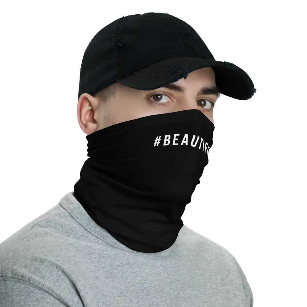 #BEAUTIFUL Hashtag Neck Gaiter