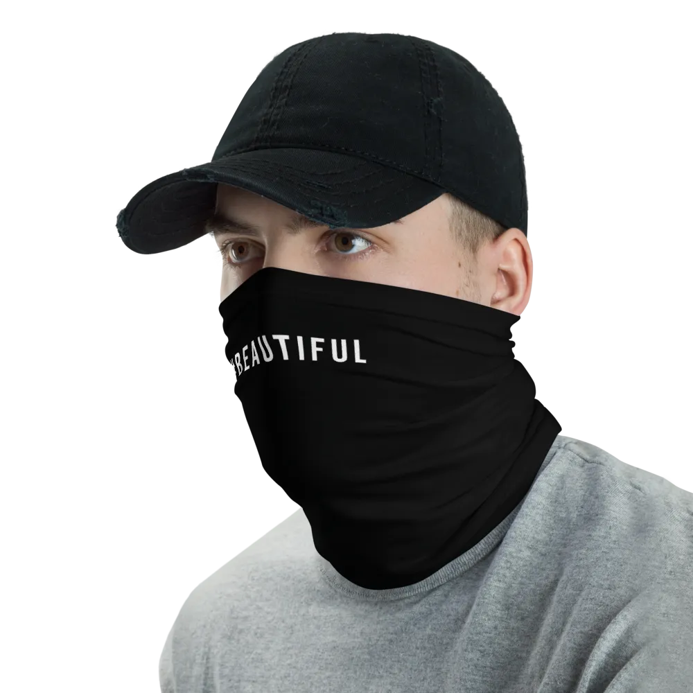 #BEAUTIFUL Hashtag Neck Gaiter