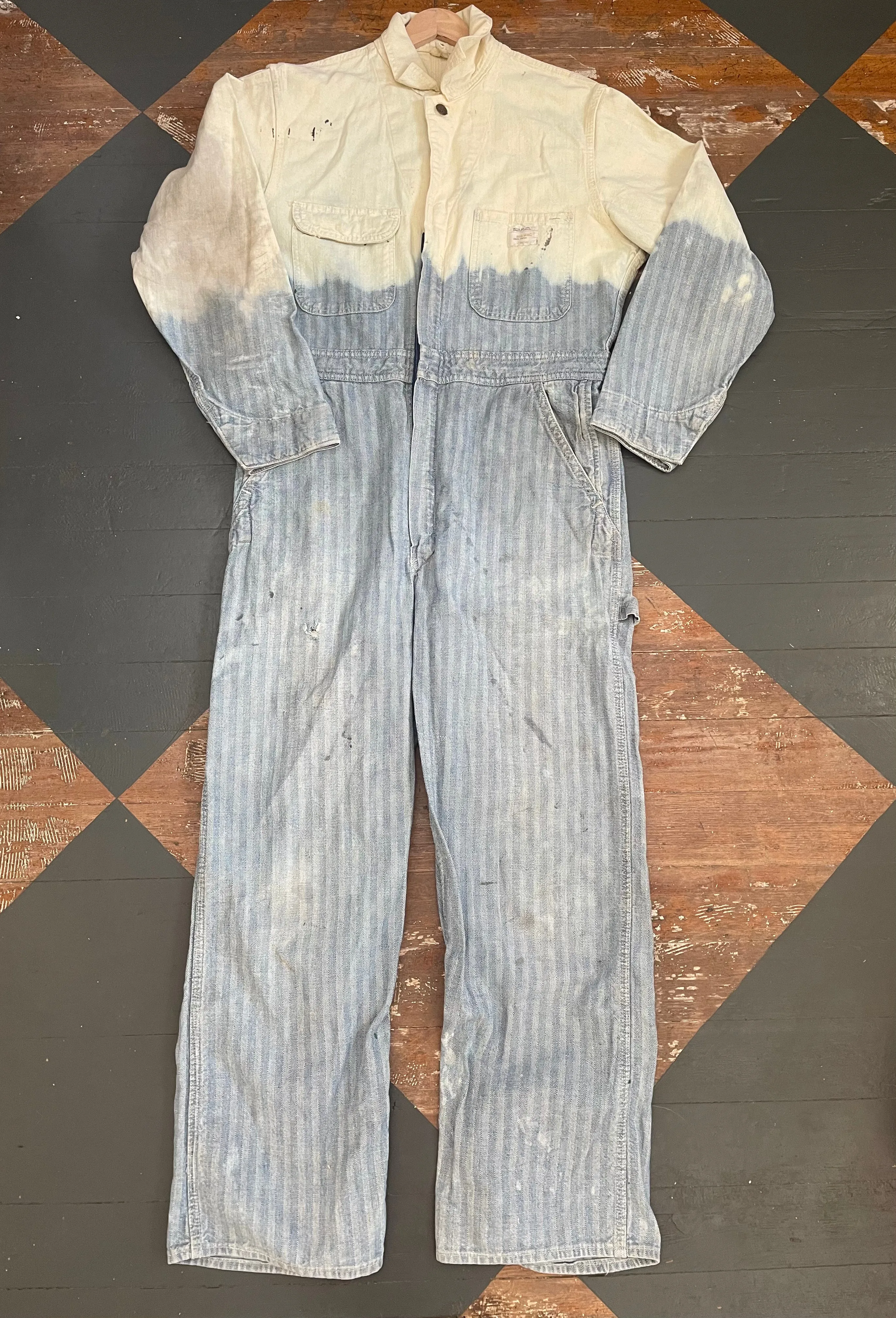 BIG MAC COWBOY SKULL COVERALLS - L