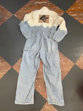 BIG MAC COWBOY SKULL COVERALLS - L