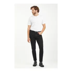 Black Slim Fit 5 Pocket Jeans