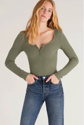 Cait Waffle Top