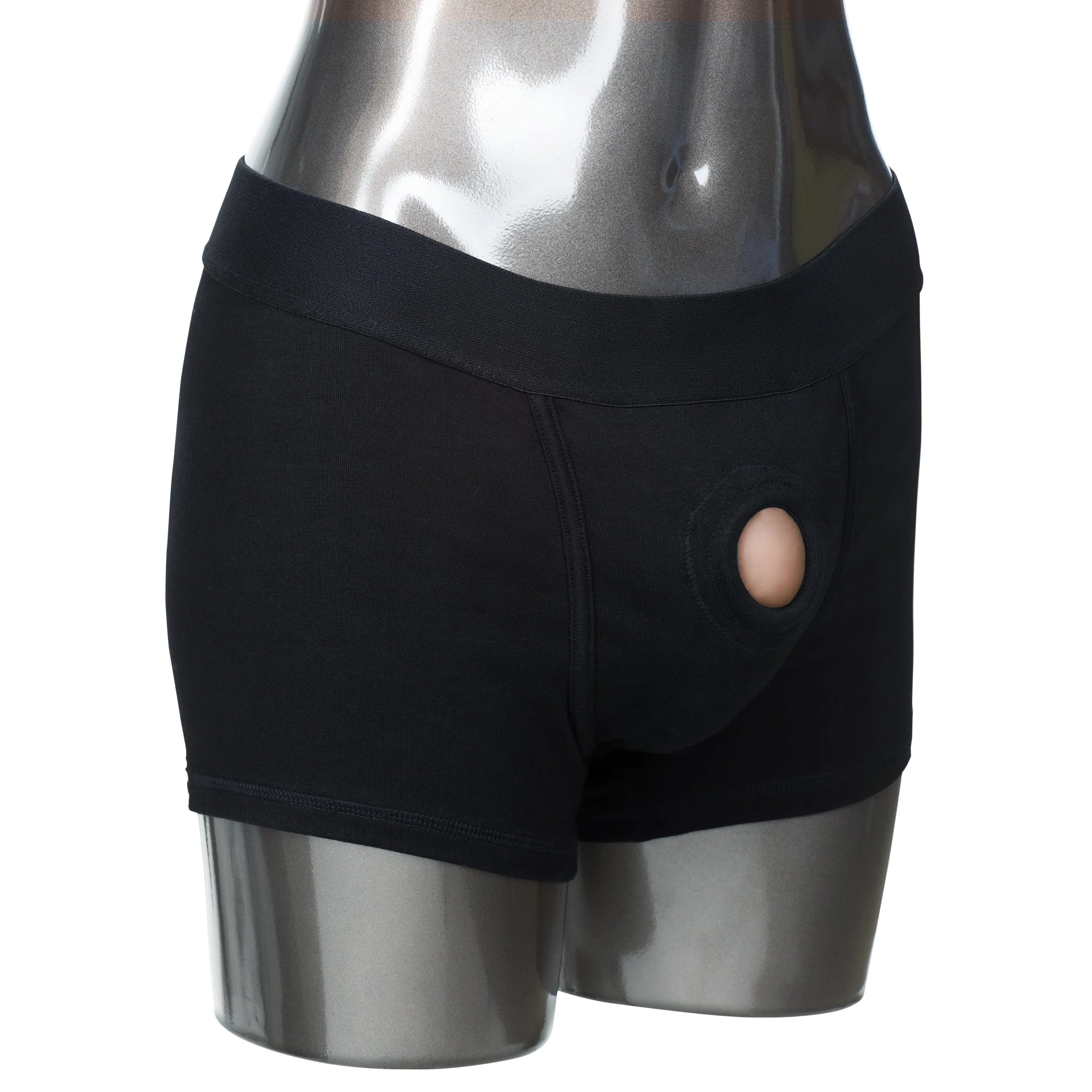 California Exotics - Packer Gear Black Boxer Brief Strap On Harness