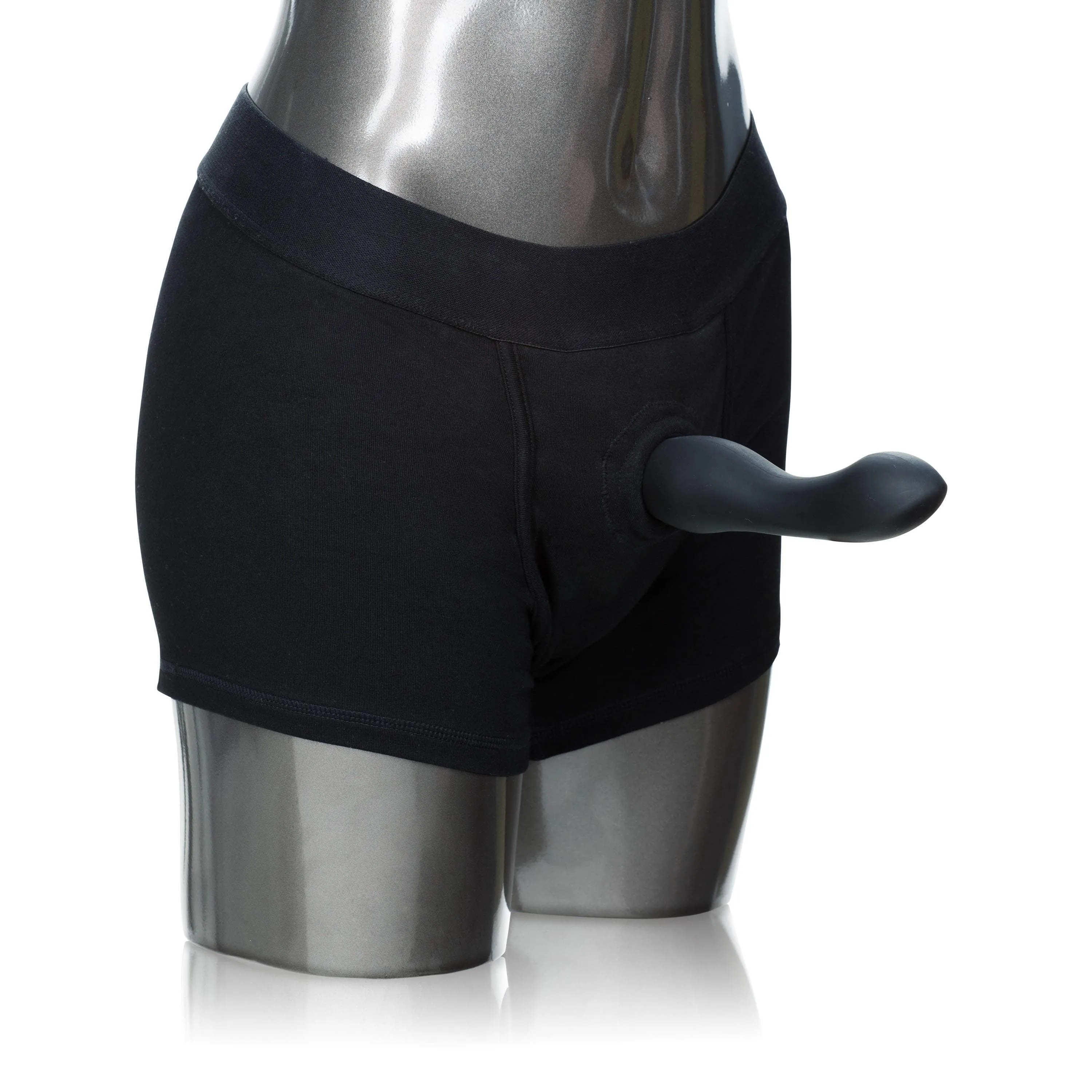 California Exotics - Packer Gear Black Boxer Brief Strap On Harness