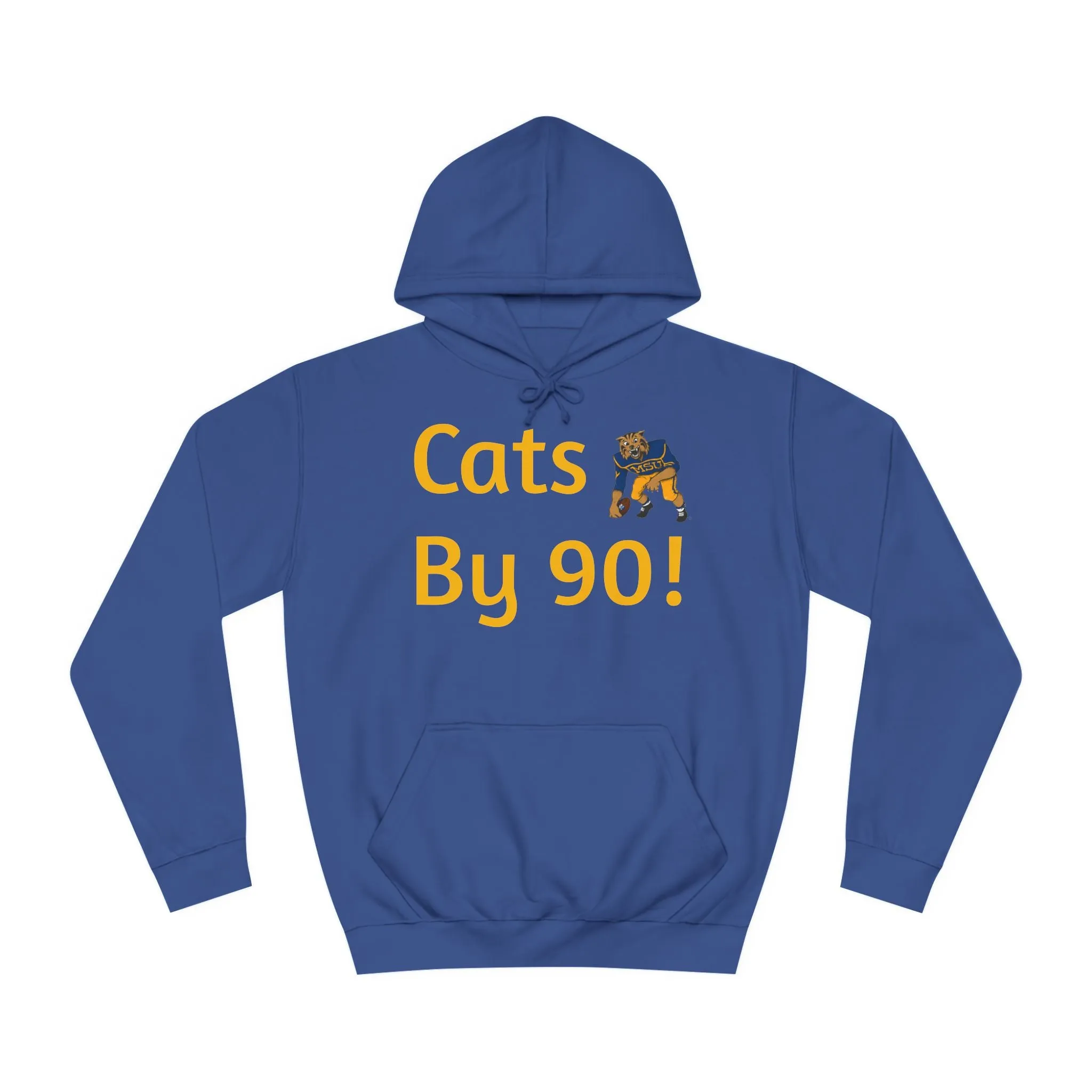 Cats By 90 College Hoodie