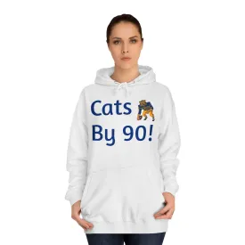 Cats By 90 College Hoodie