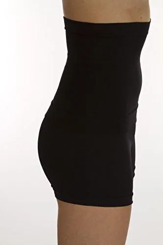 Comfizz Ostomy/Post Surgery Support Waistband Unisex 10" Depth Level 1 Light Support (Black, M/L)