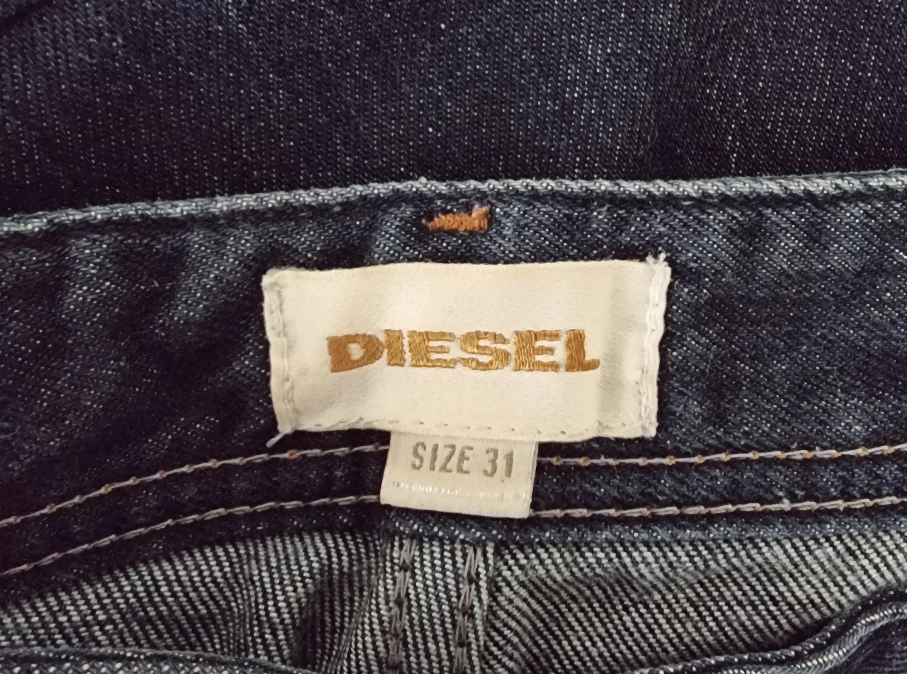 Diesel Men’s Blue Knee Length Casual Denim Shorts Size 31