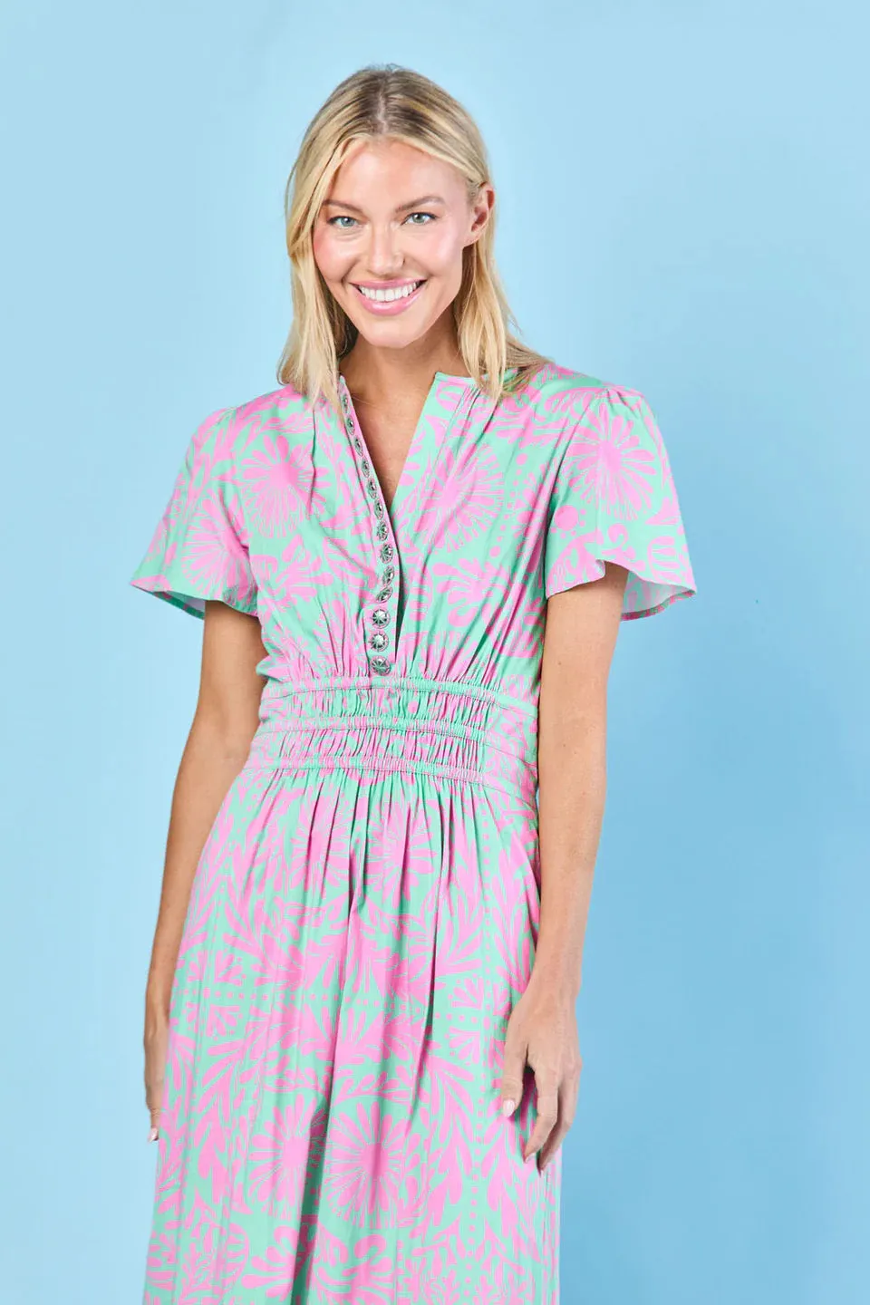 Eloise Jardin Maxi Dress