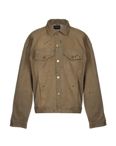 Fear Of God Man Denim outerwear Khaki XL INT