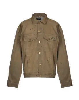 Fear Of God Man Denim outerwear Khaki XL INT