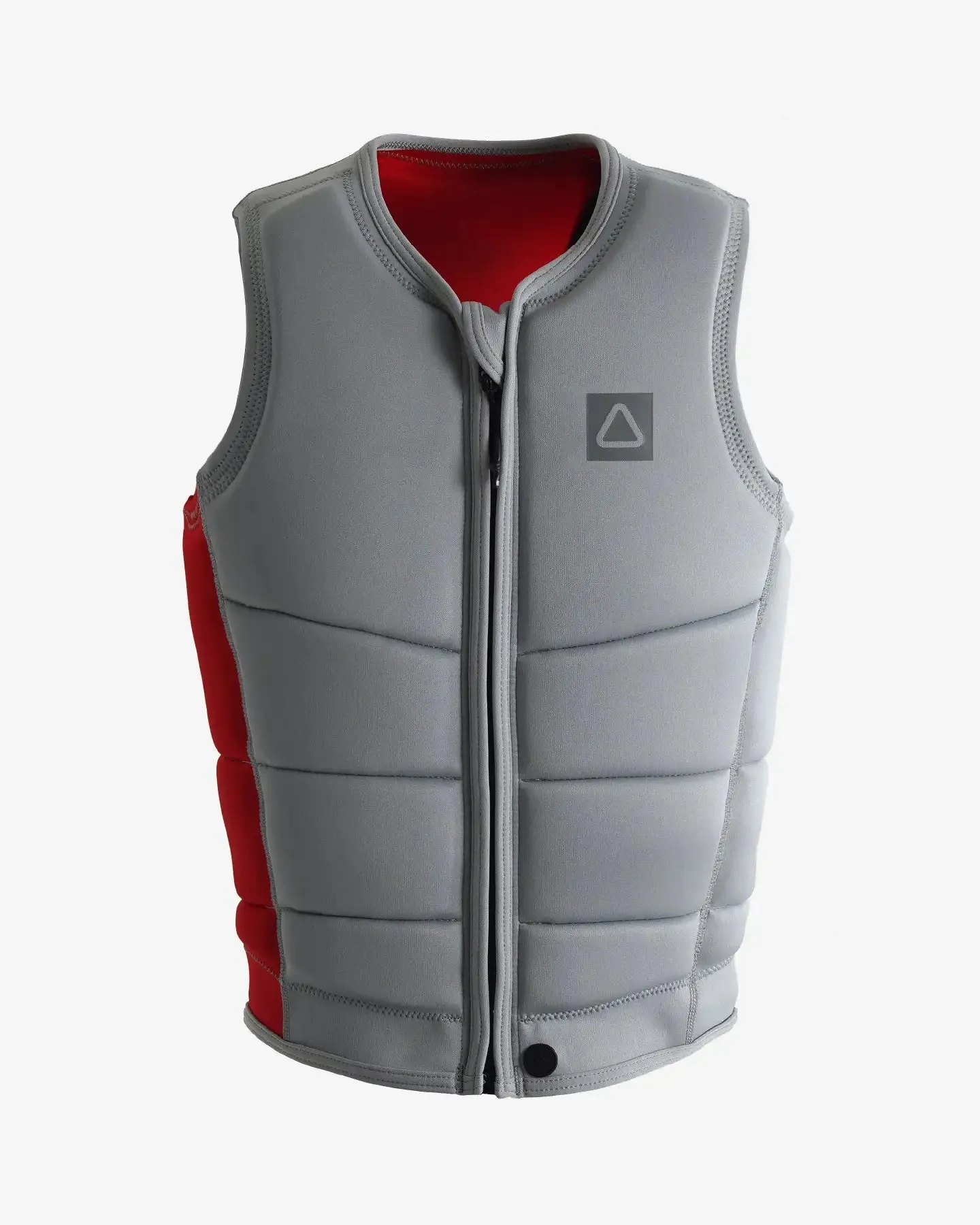 Follow | Corp Impact Vest - Light Grey/Red