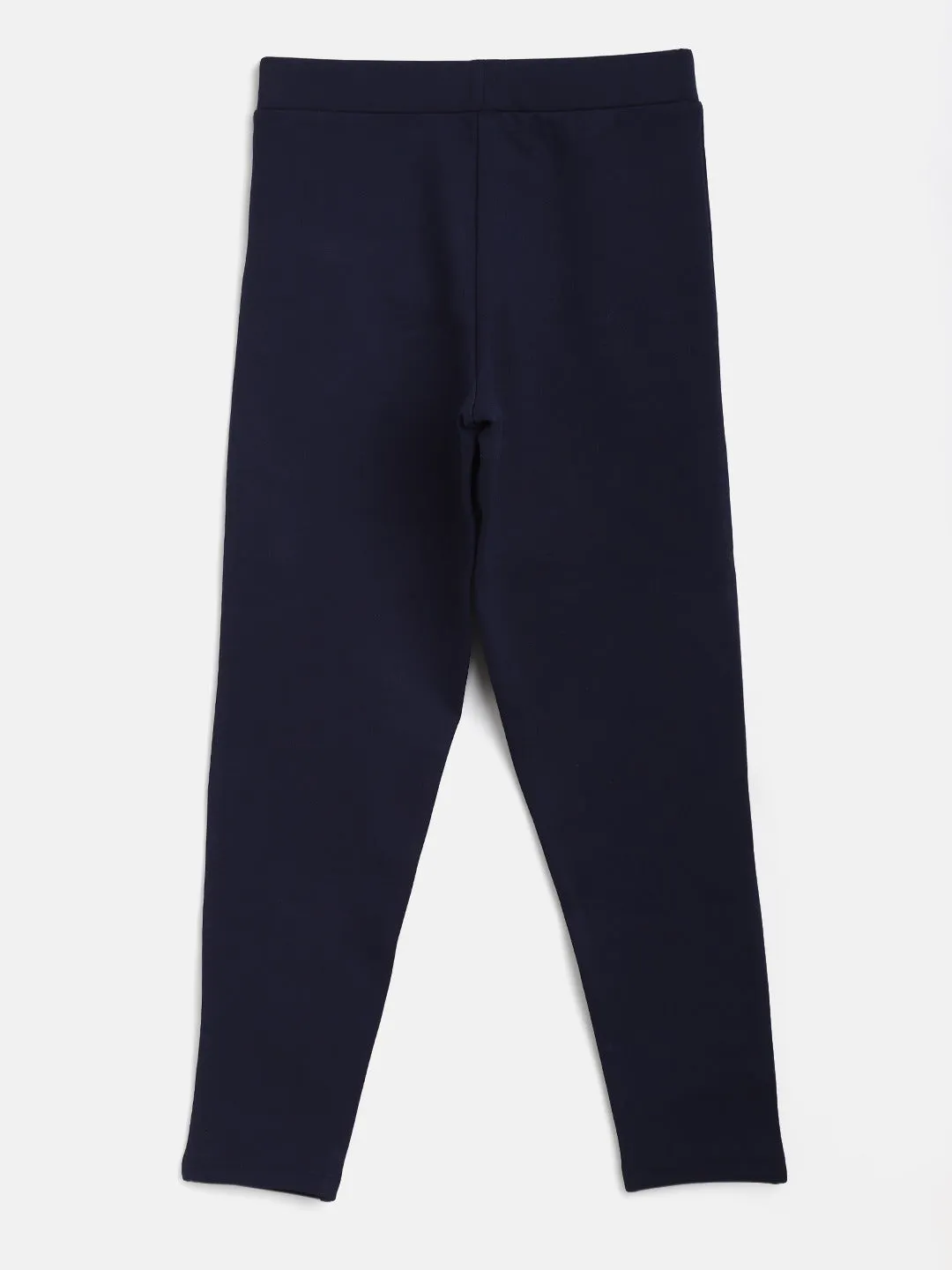 Girls Navy Basic Jeggings