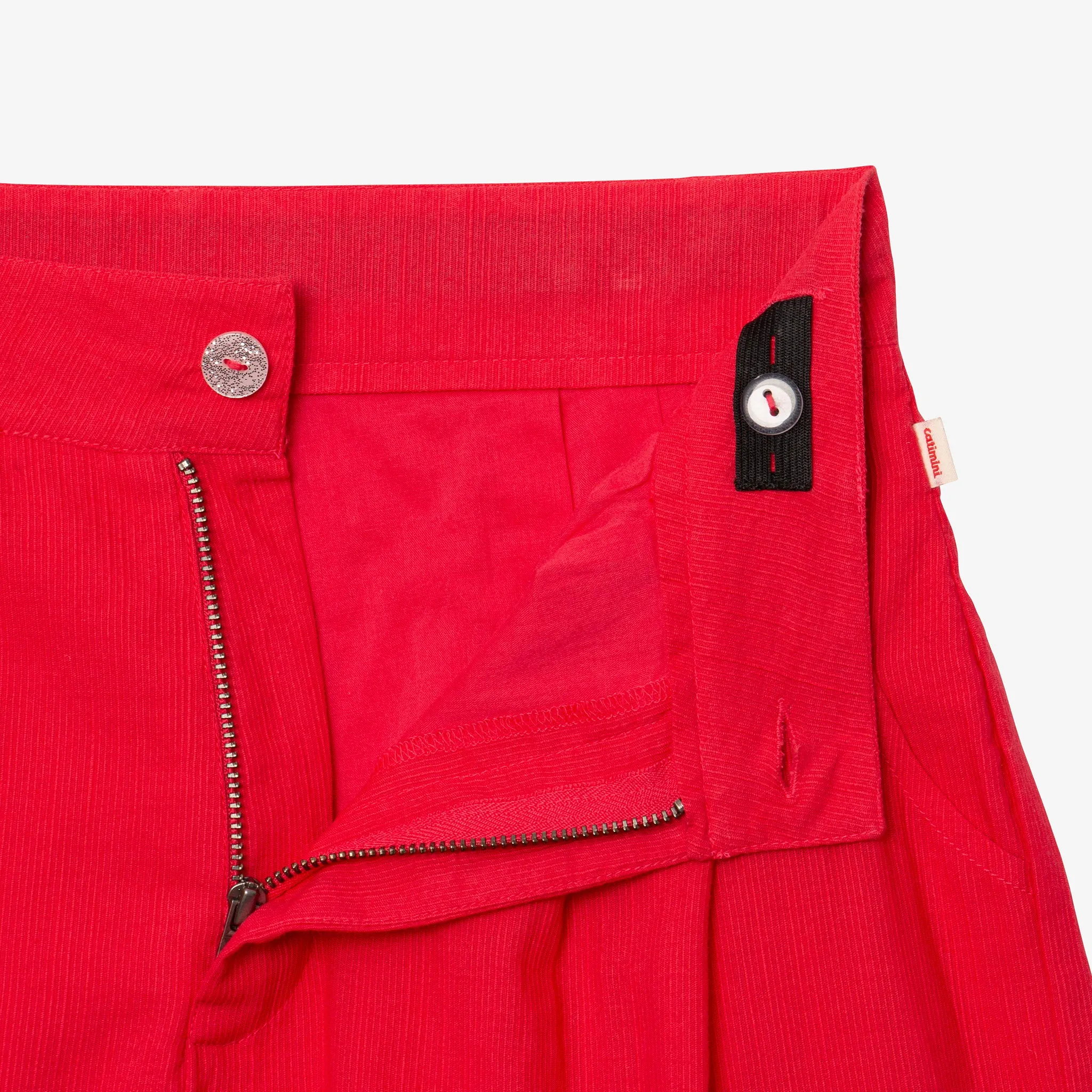 Girls' pink textured shorts