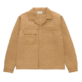 H QUILTED JACKET HTG230166-KHAKI