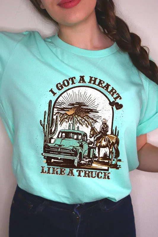 Heart Like A Truck tee
