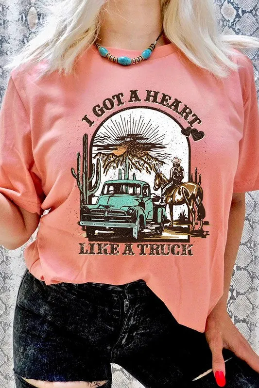 Heart Like A Truck tee