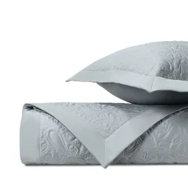 Kashmir Quilted Blue Gray by Home Treasures