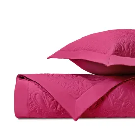 Kashmir Quilted Bright Pink by Home Treasures