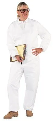 Kleenguard* A20 Breathable Particle Protection Coveralls Zipper Front White Extra Large