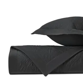 Laurel Quilted Black by Home Treasures