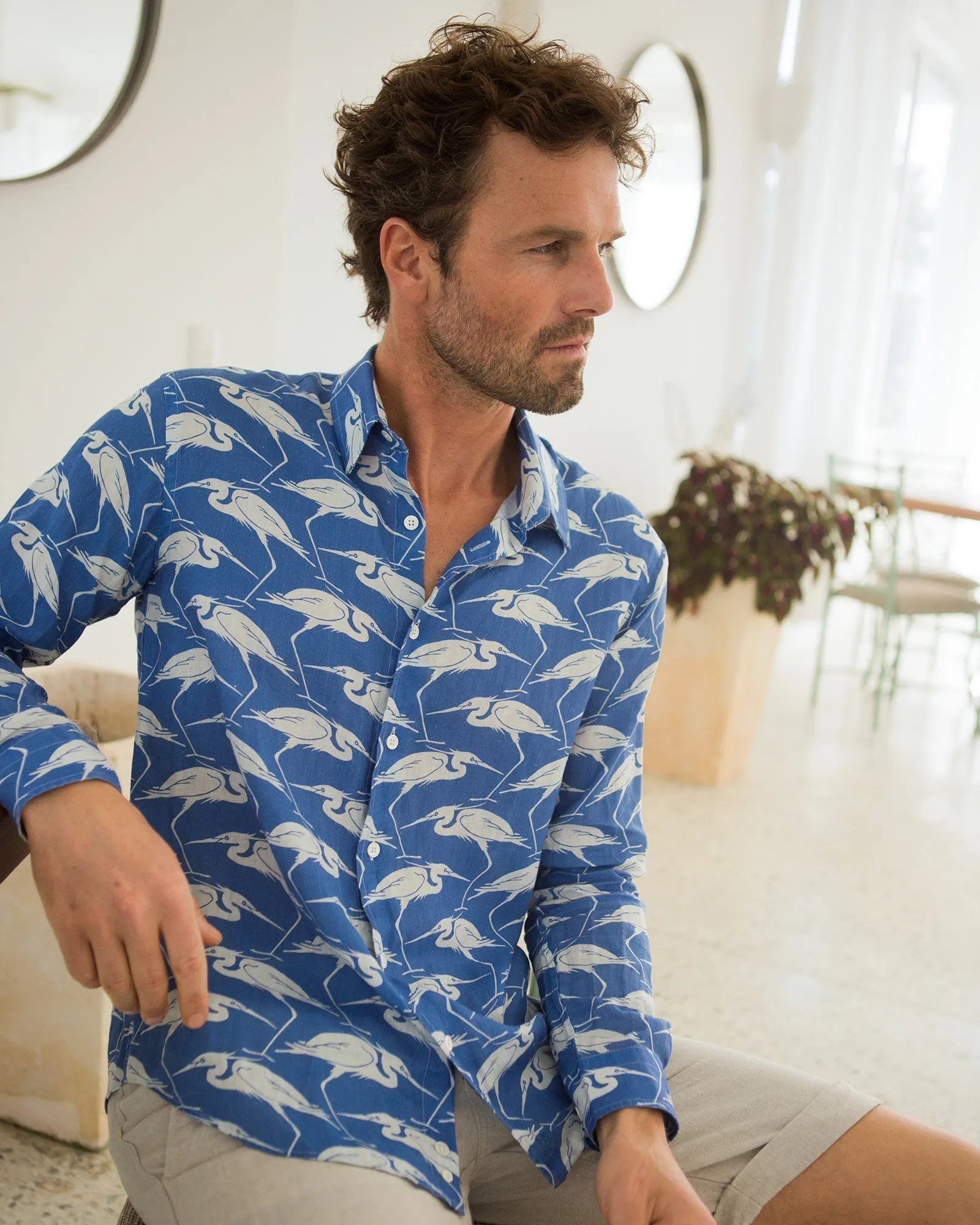 Linen Shirt EGRET