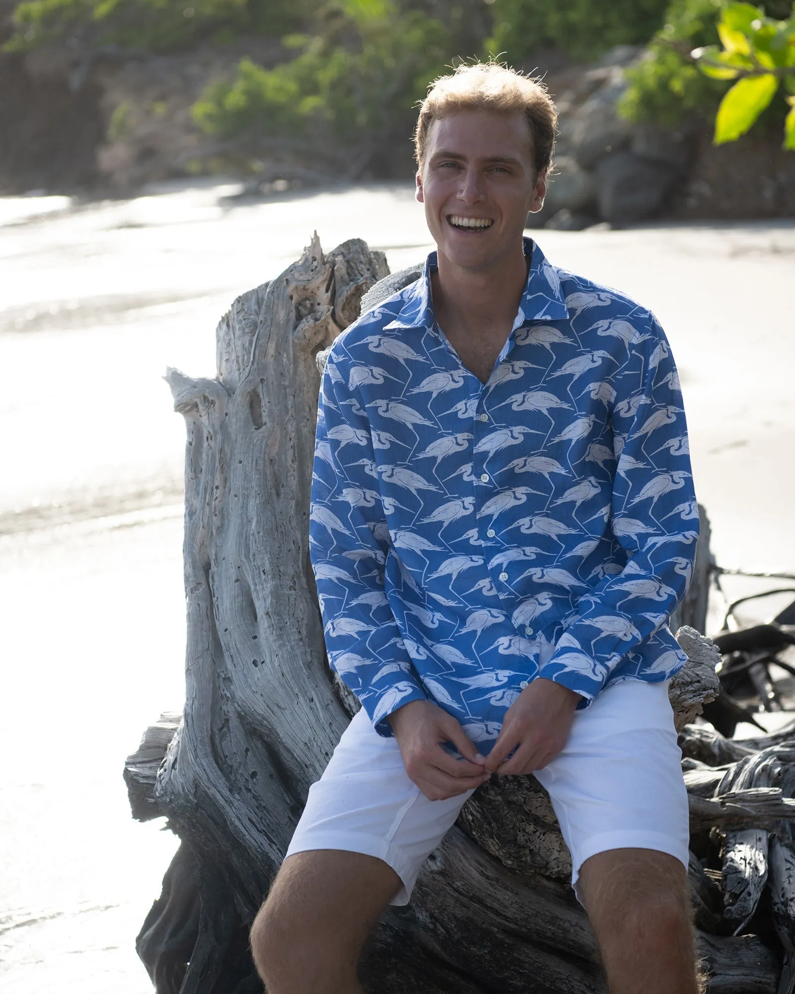 Linen Shirt EGRET