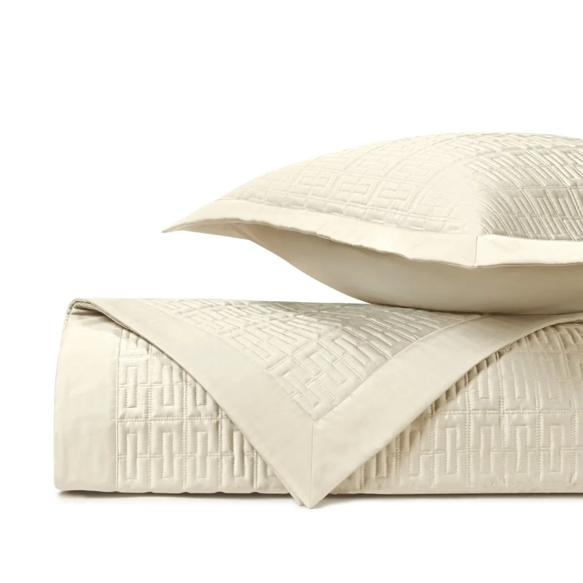 Londres Quilted Ivory by Home Treasures