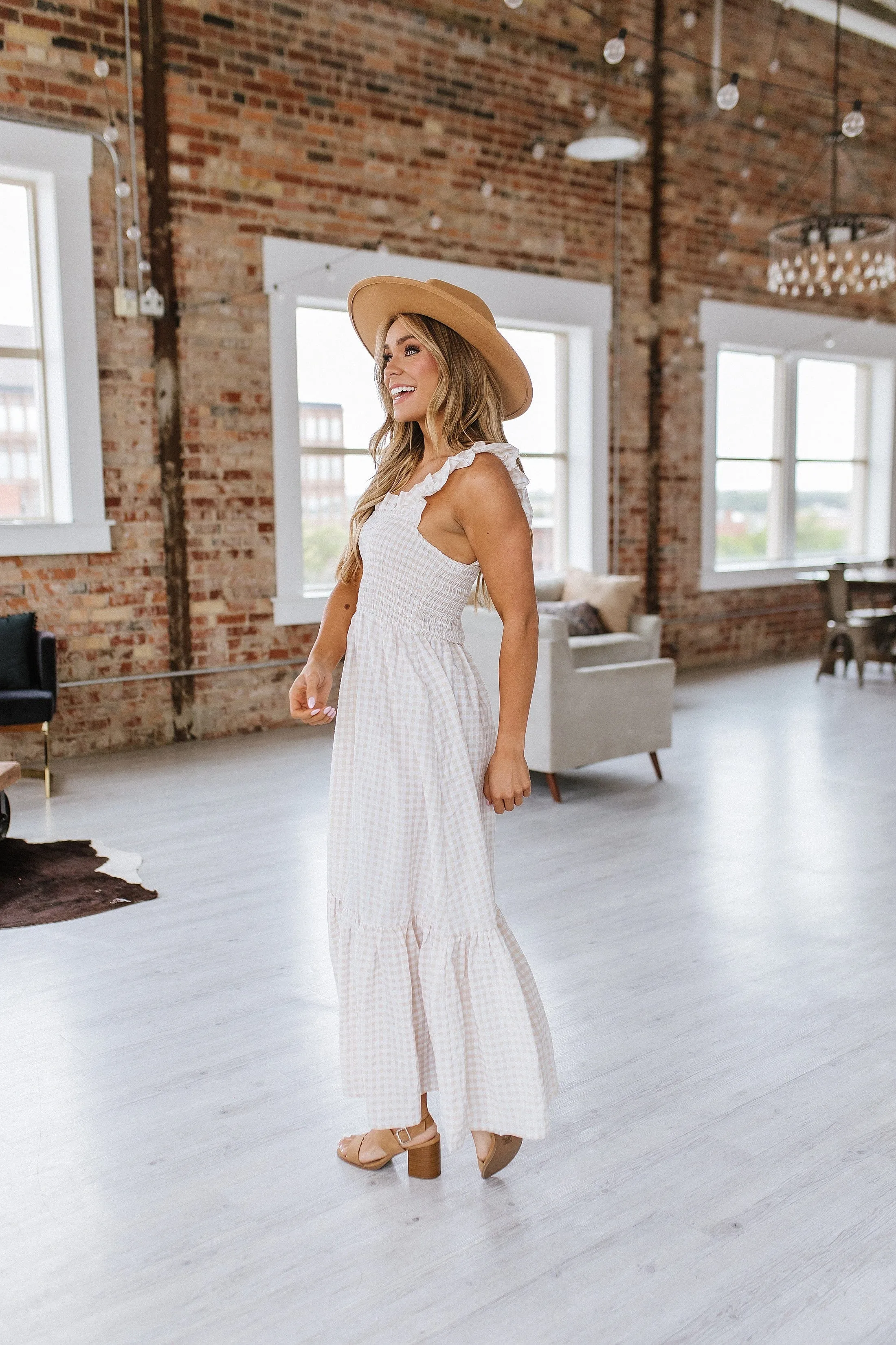 Meghan Smocked Maxi Dress | S-XL | PRE ORDER