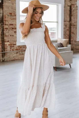 Meghan Smocked Maxi Dress | S-XL | PRE ORDER