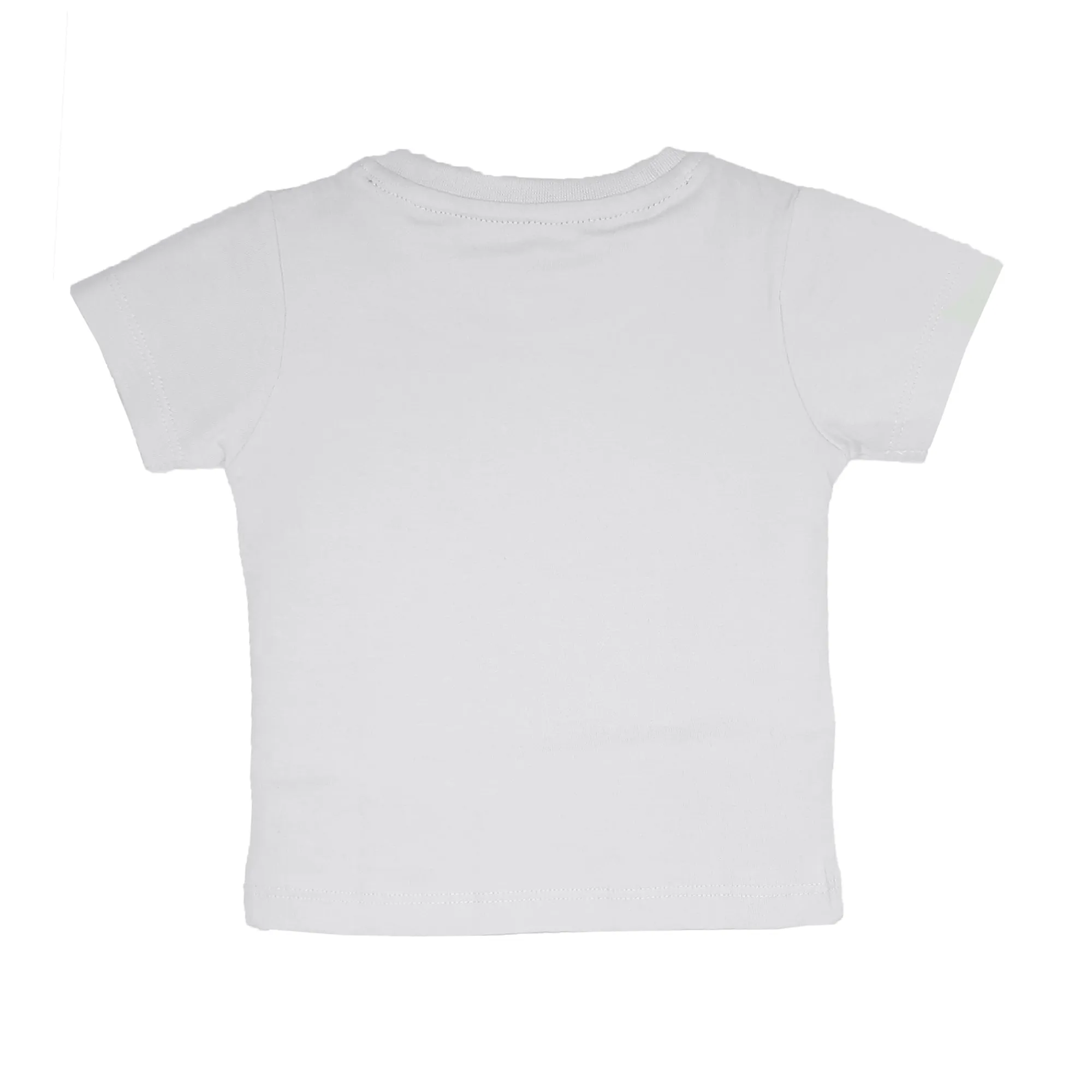 My Milestones Round Neck T-Shirt HS Solid Yellow / White / Grey - 3 Pc Pack