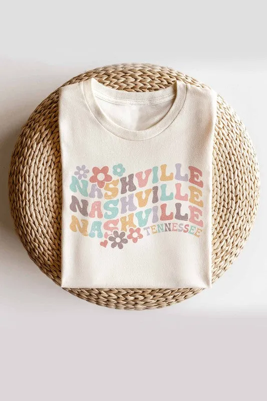 NASHVILLE TENNESSEE GRAPHIC TEE PLUS SIZE