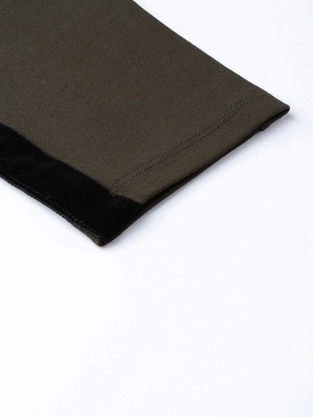 Olive Side Tape Jeggings