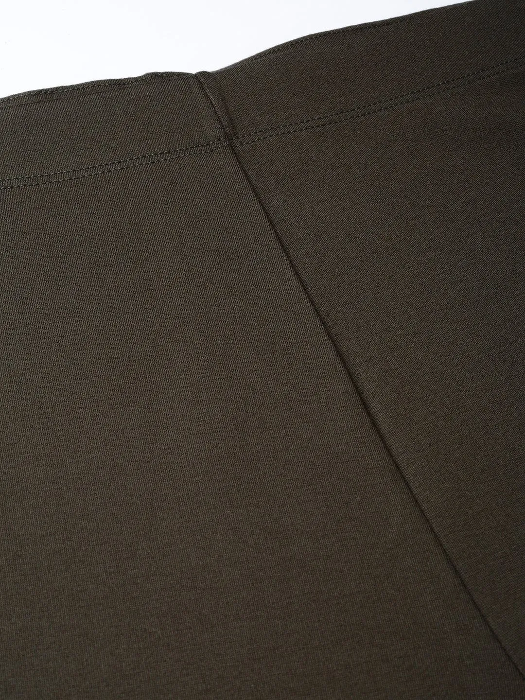 Olive Side Tape Jeggings