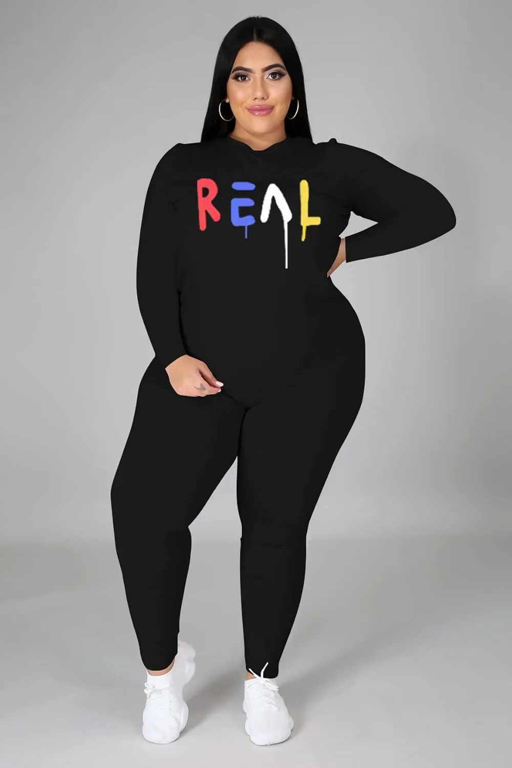 Plus Size Two Piece Outfits For Women Summer Sweatsuits Jogger Sets Casual Print Shorts Tracksuit Sets