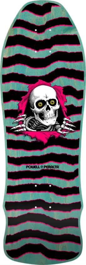 POWELL-PERALTA DECK GEEGAH RIPPER 12 TEAL PINK (9.75")