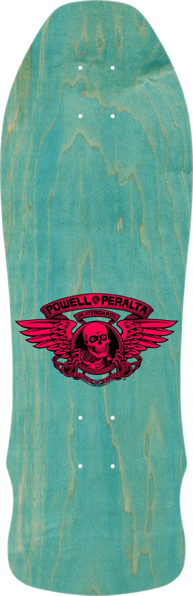 POWELL-PERALTA DECK GEEGAH RIPPER 12 TEAL PINK (9.75")