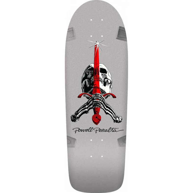POWELL-PERALTA RETRO DECK - RODRIGUEZ OG SKULL & SWORD (10")
