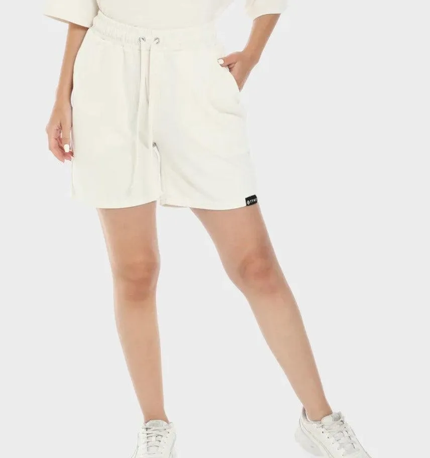 Premium Shorts| Pure White
