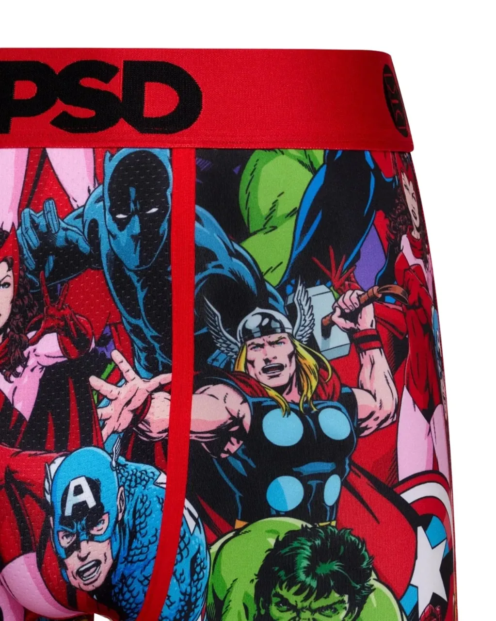 PSD Men's Marvel - Avengers Squad Boxer Briefs