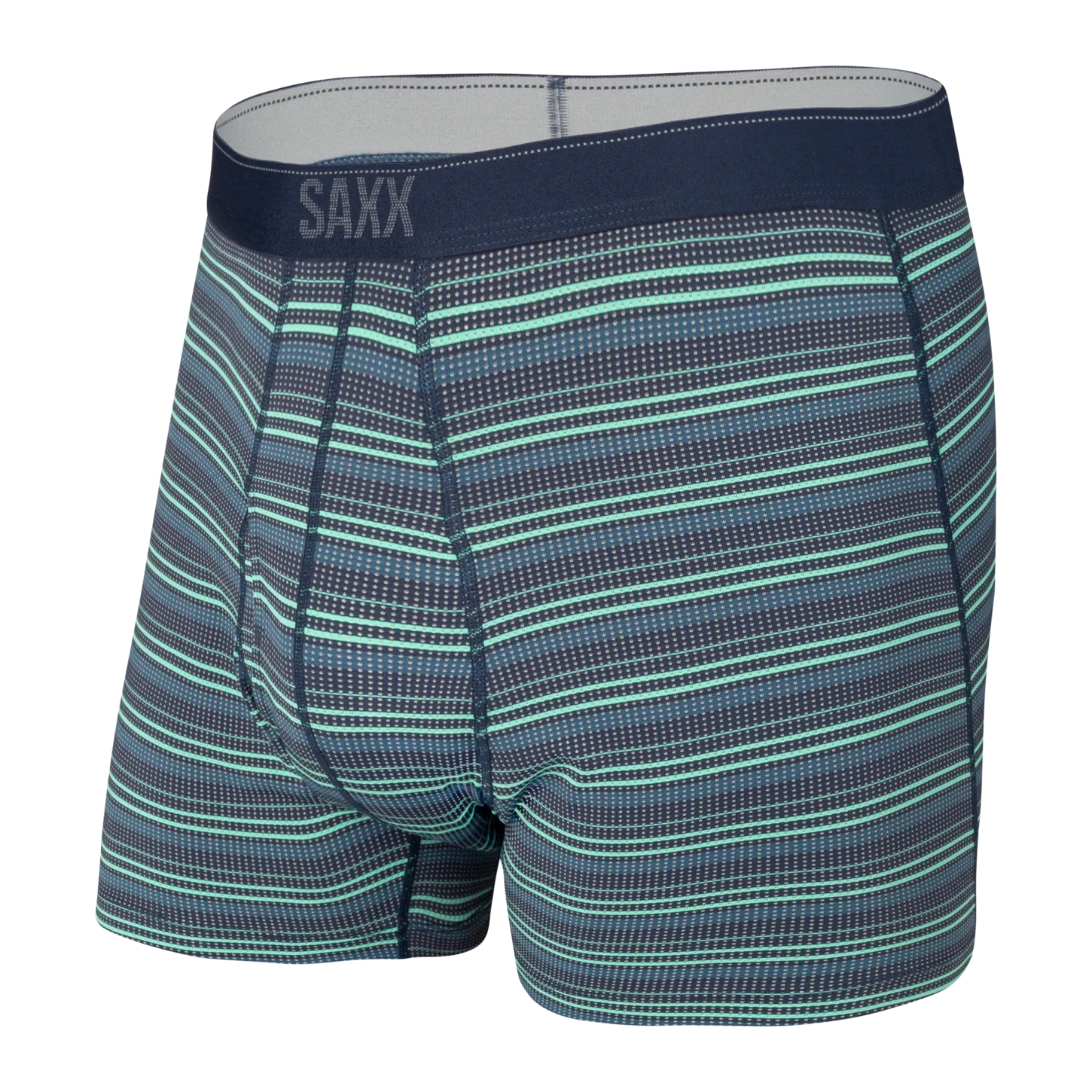 Quest Boxer Brief Grn Sunrise Strp