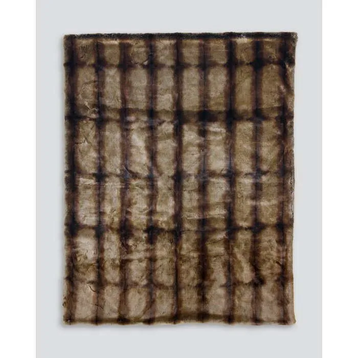 Red  Lemur Throw (Faux Fur)