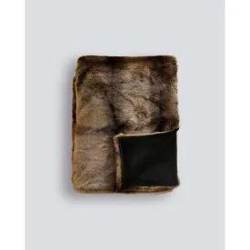 Red  Lemur Throw (Faux Fur)