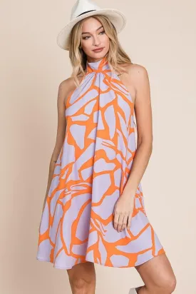 Resort Style Halter Neck Sundress