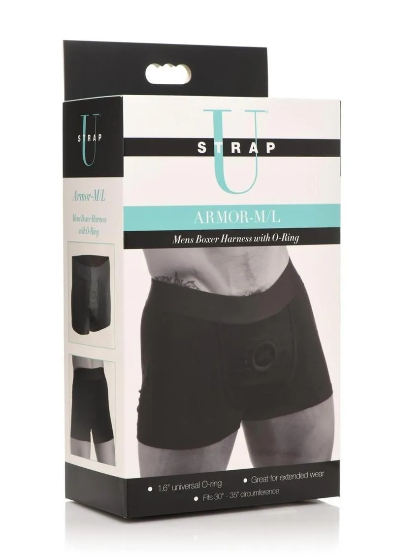 Strap U Armor Mens Boxer Harness with O-Ring