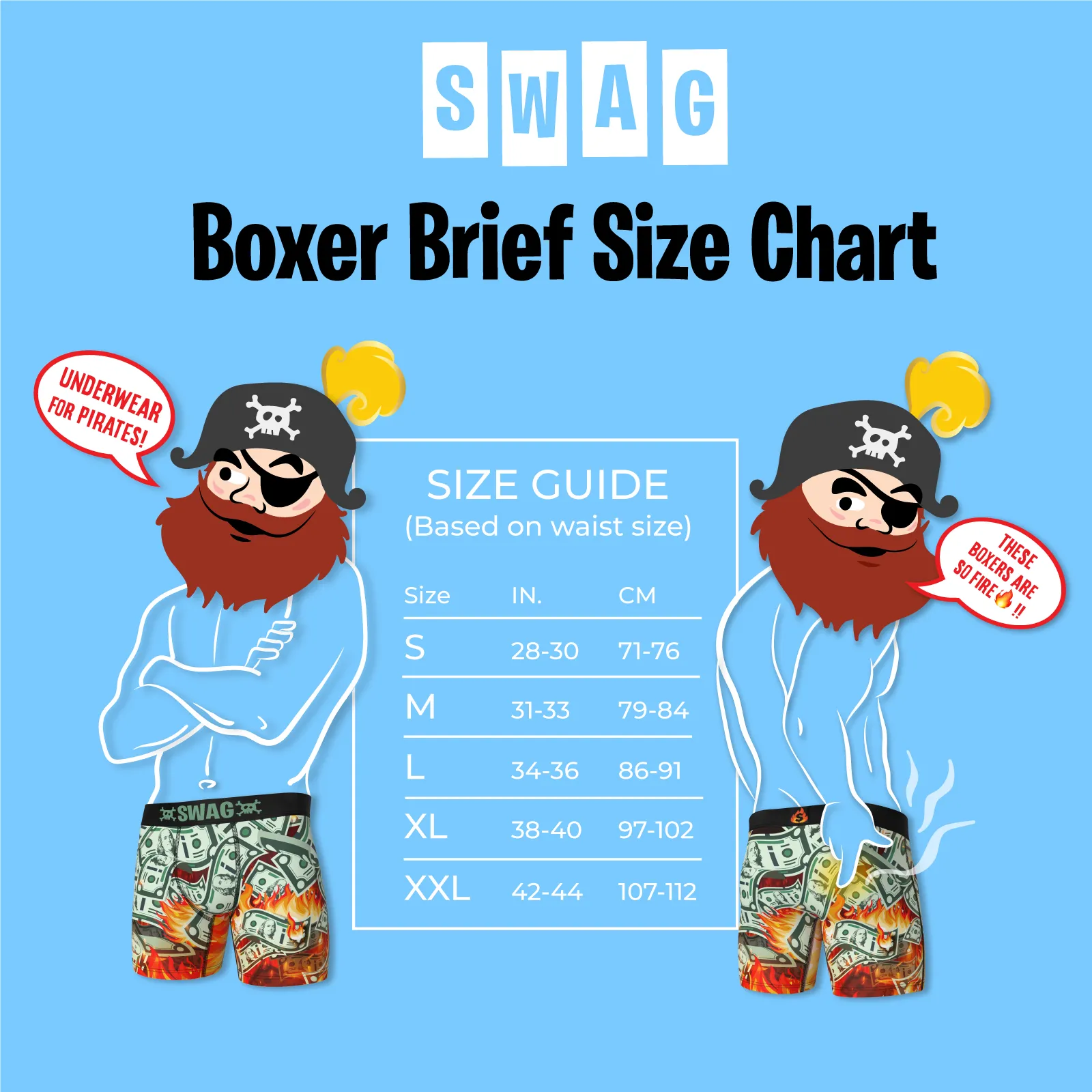 SWAG - Burned! Boxers