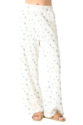 Tanner Pant- Ditsy Floral, Ivory